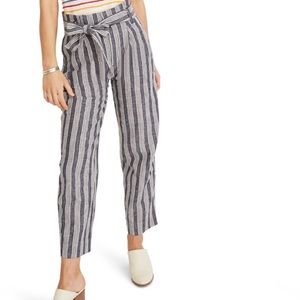 Madewell Tie Waist Paperbag Pants 00